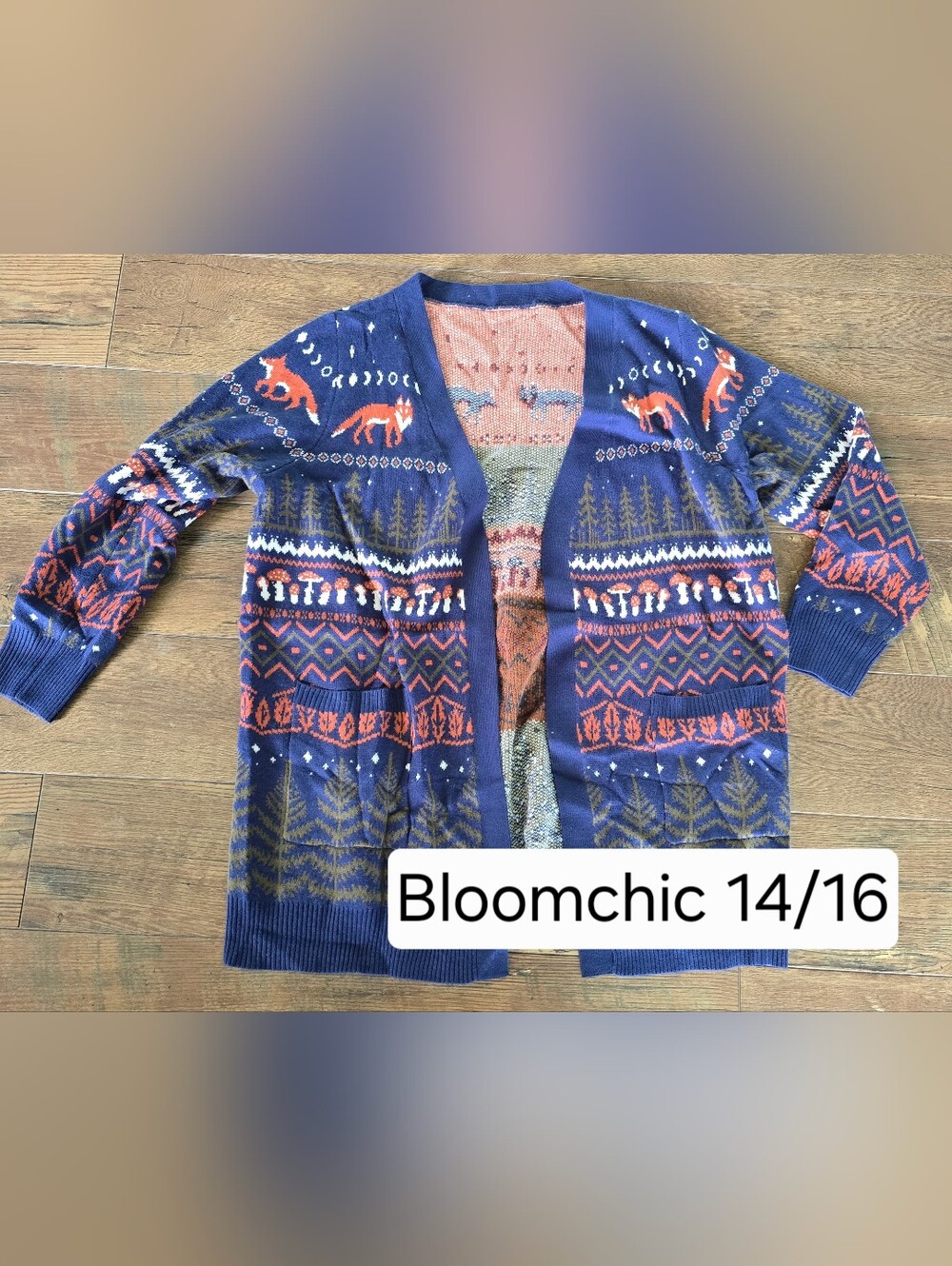 7 Sweaters LOT. Torrid(5) & Bloomchic(2) - Picture 3 of 8